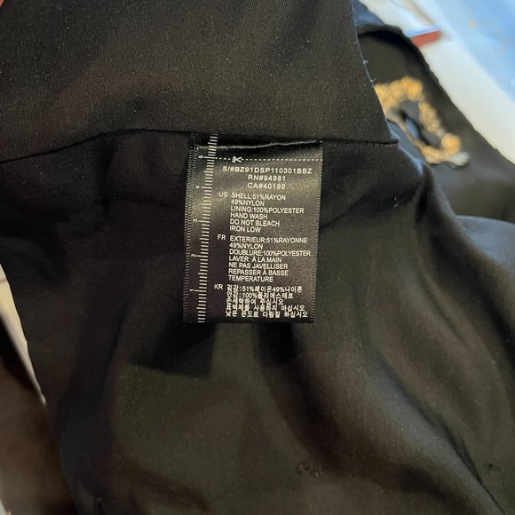 Twelve by Twelve Military Style Lace Zip-Up Top Size S - Picture 7 of 9